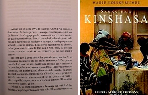 Incipit : Samantha à Kinshasa de Marie-Louise Mumbu