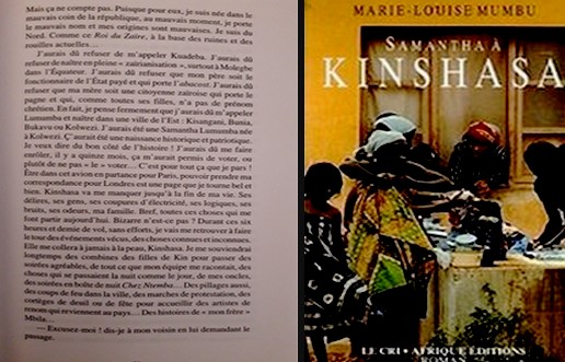 Page 31 : Samantha à Kinshasa de Marie-Louise Mumbu