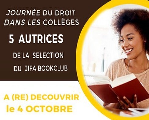 [Journée du droit dans les collèges] 5 autrices à (RE) découvrir le 4 octobre