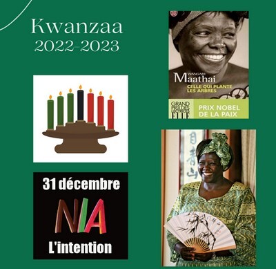 [NIA] Kwanzaa 2022-2023 Celle qui plante les arbres : Wangari Maathai