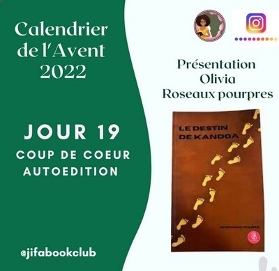 jifa bookclub instagram relais calendrier avent destin kandoa veronique diarra roseaux pourrpres olivia