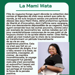 jifa bookclub presentation mars au feminin mami wata  nathy labell instagram portrait 
