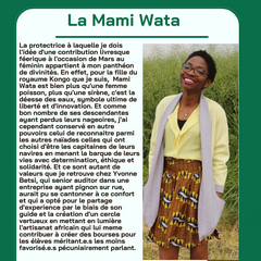 jifa bookclub presentation mars au feminin mami wata  yvonne betsi instagram portrait 
