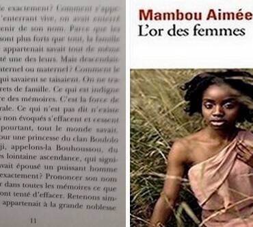 Incipit : L’or des femmes de  Mambou Aimée Gnali