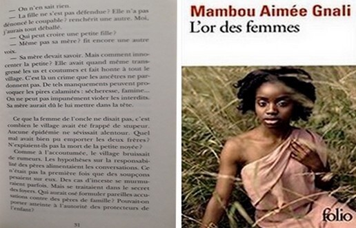 Page 31 : L’or des femmes de Mambou Aimée Gnali