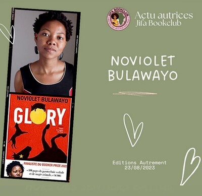 [Actu Autrice] Noviolet Bulawayo : Glory sortie le 23/08/23
