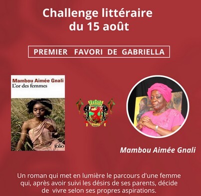 [Challenge 15 août] Mambou Aimée Gnali : L’or des femmes